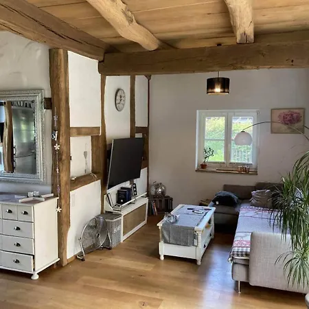 Prázdninový dům Fachwerkhaus Am Mit Fass-sauna Im Muensterland *