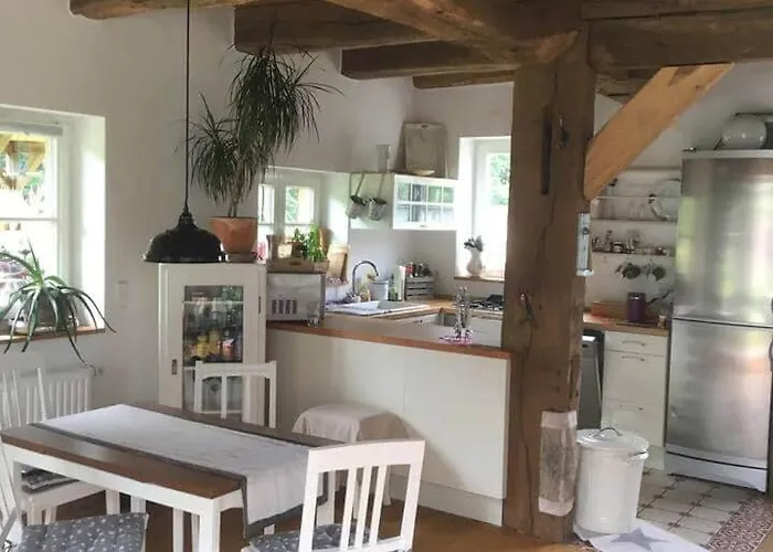 Fachwerkhaus Am Mit Fass-sauna Im Münsterland