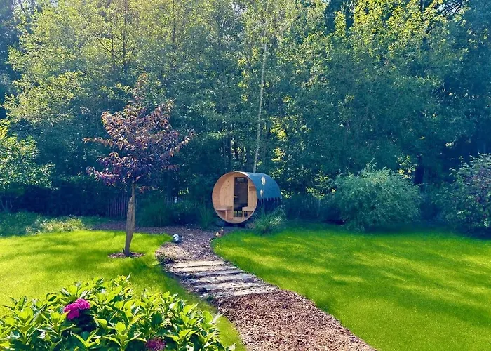 Fachwerkhaus Am Mit Fass-sauna Im Münsterland Warendorf