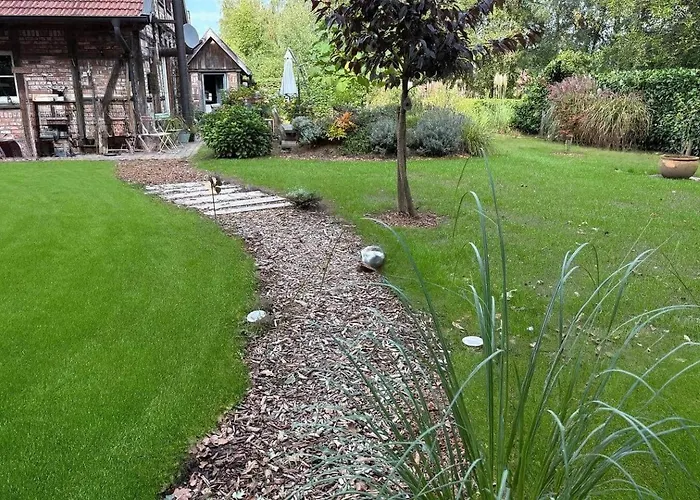 Fachwerkhaus Am Mit Fass-sauna Im Münsterland * Warendorf