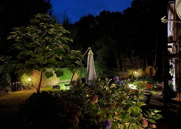 Fachwerkhaus Am Mit Fass-sauna Im Münsterland * Warendorf