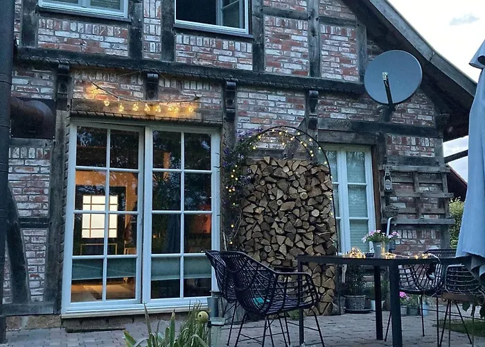 Ferienhaus Fachwerkhaus Am Mit Fass-sauna Im Münsterland Warendorf