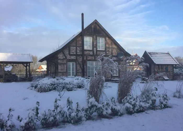 Ferienhaus Fachwerkhaus Am Mit Fass-sauna Im Münsterland Warendorf