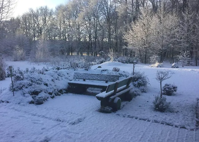 Fachwerkhaus Am Mit Fass-sauna Im Münsterland *