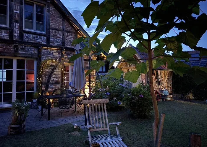 Fachwerkhaus Am Mit Fass-sauna Im Münsterland Ferienhaus