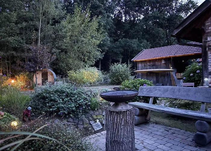 Fachwerkhaus Am Mit Fass-sauna Im Münsterland Warendorf