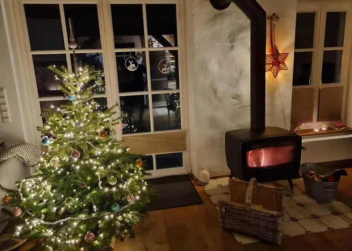 Fachwerkhaus Am Mit Fass-sauna Im Münsterland Warendorf