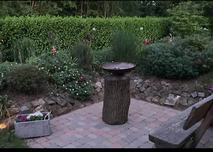 Fachwerkhaus Am Mit Fass-sauna Im Münsterland