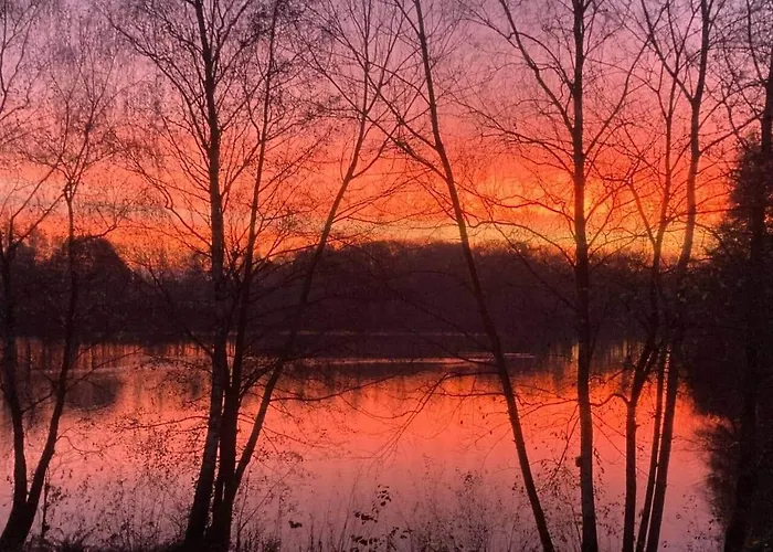 Fachwerkhaus Am Mit Fass-sauna Im Münsterland *