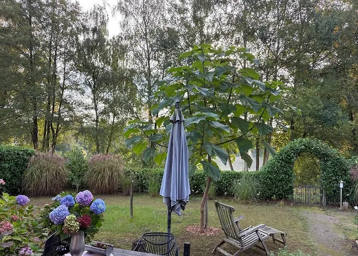 Fachwerkhaus Am Mit Fass-sauna Im Münsterland