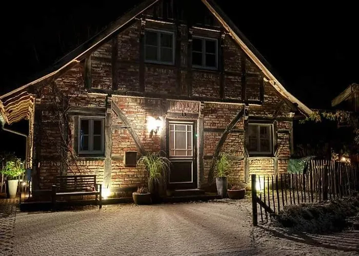 Fachwerkhaus Am Mit Fass-sauna Im Münsterland * Warendorf