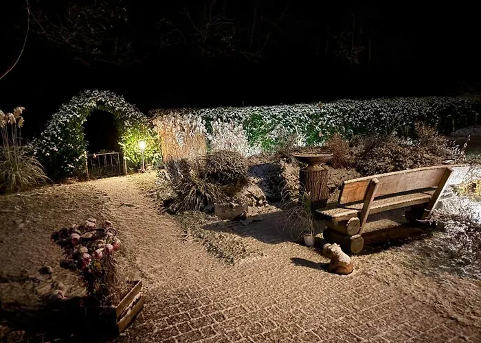 Fachwerkhaus Am Mit Fass-sauna Im Münsterland